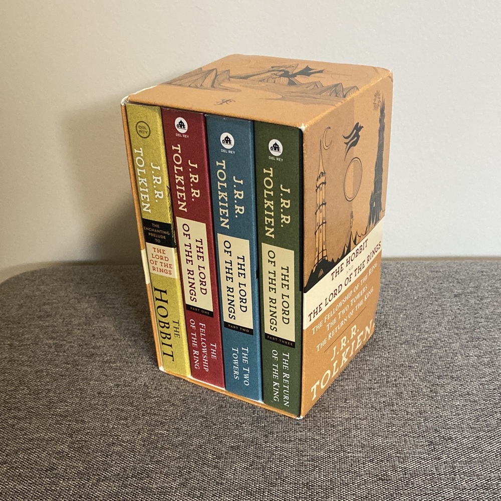 The Hobbit & Lord of The Rings Book set